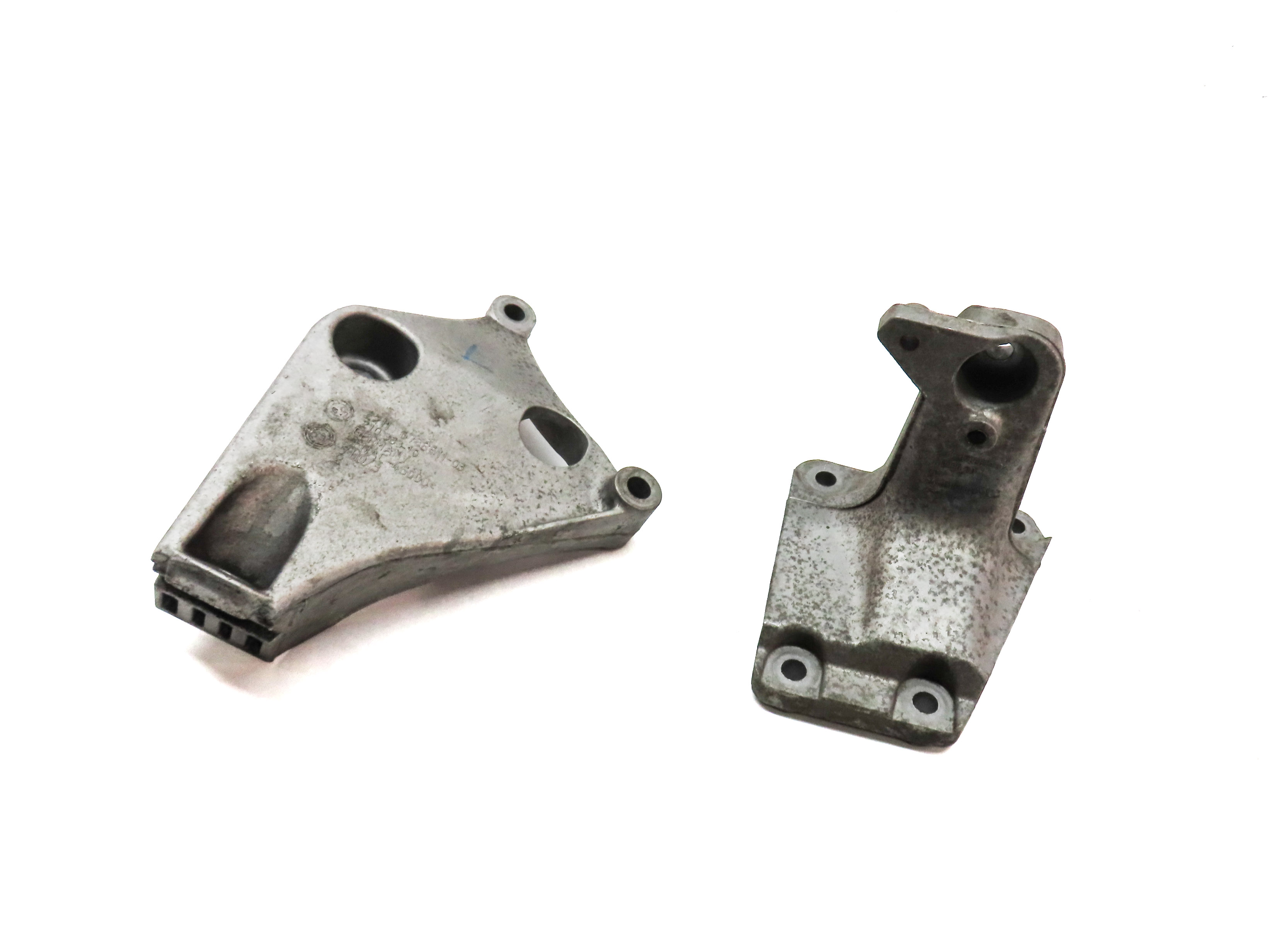 2014 BMW 328D (F30) 2.0L TURBO DIESEL (N47T) ENGINE MOTOR MOUNT BRACKET SET/2 — exact item pictured